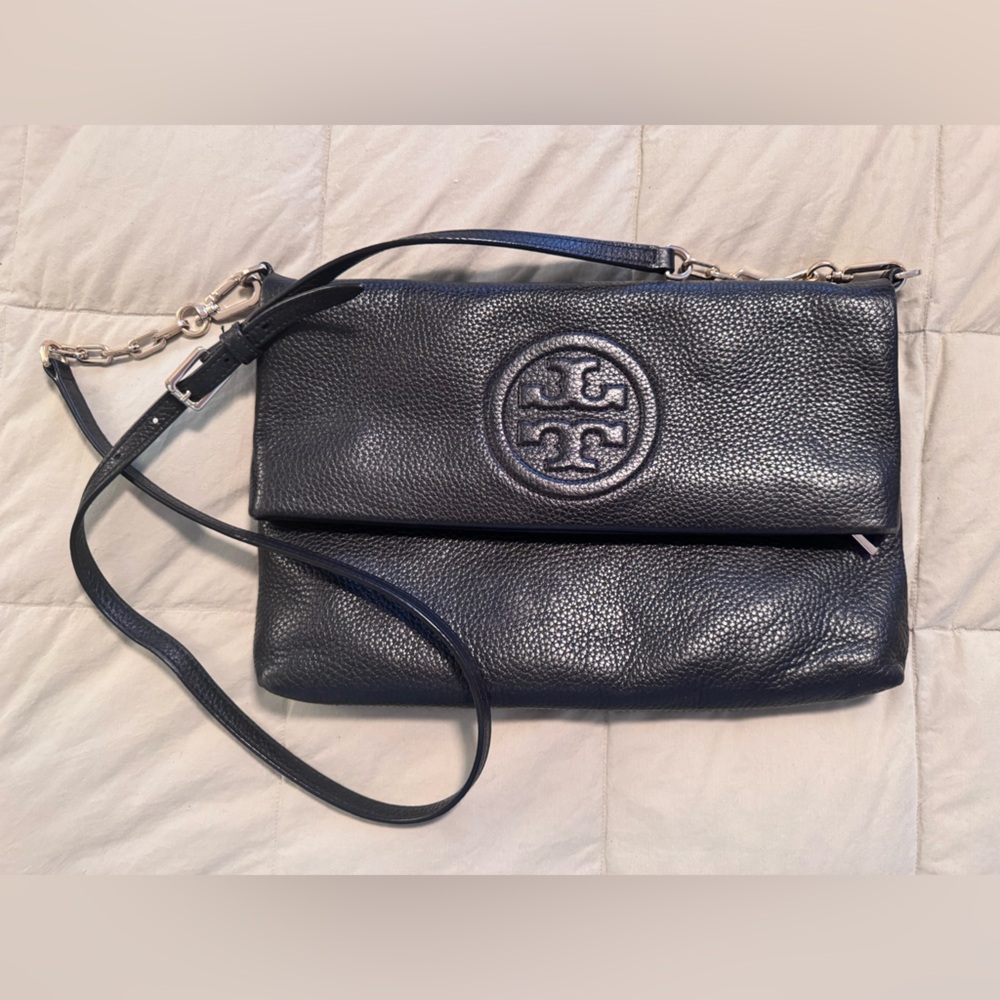 Tory Burch Bombe Fold Over Crossbody Bag
